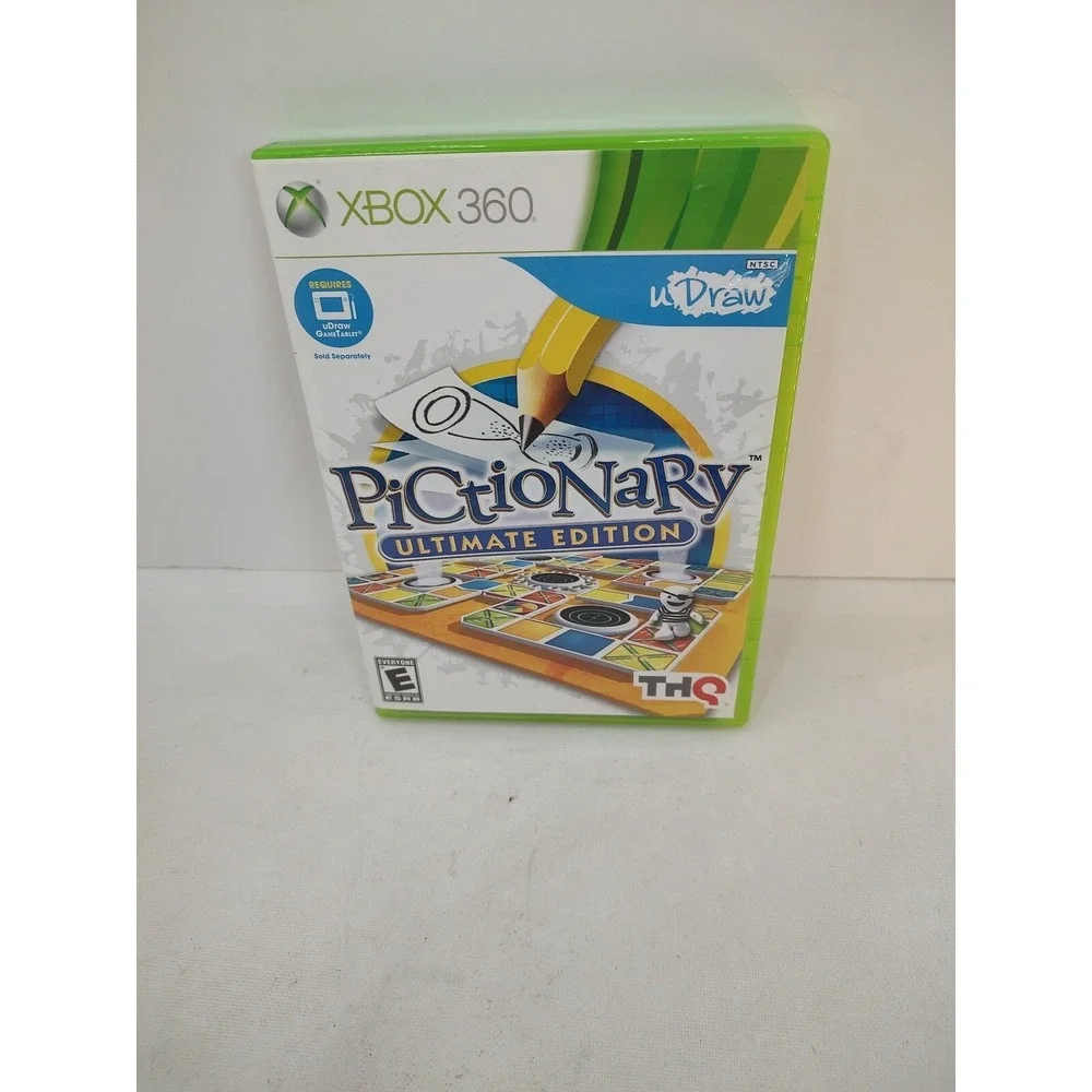 Pictionary Ultimate Edition Xbox 360 uDraw game Microsoft 2011